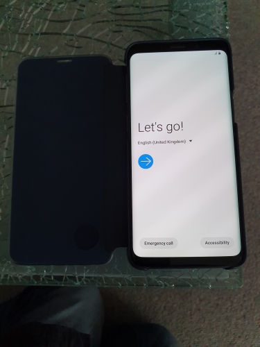 Samsung s9 Coral Blue 64 GB