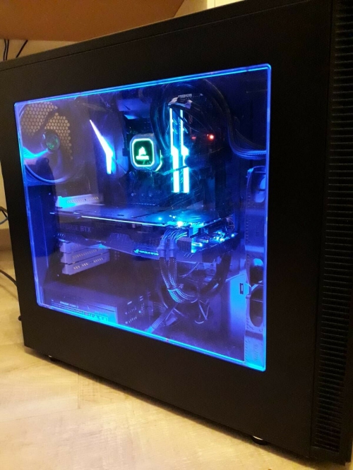 Esport Gaming PC E7-8700K @5100Mhz, Asus Strix RTX 2080