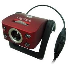 LogiLink Webcam USB mit LED und Mikrofon UA 67A