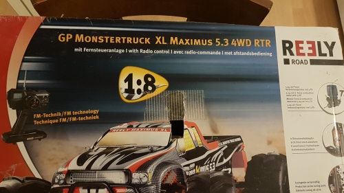 Monstertruck xl Maximus 4WD   3Ps
