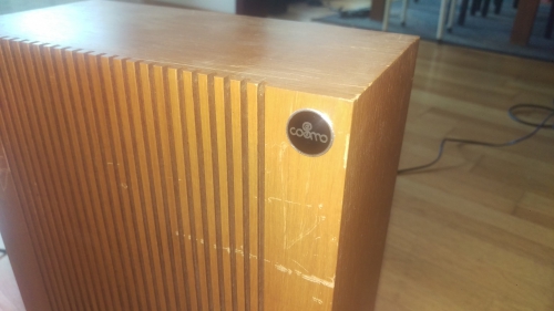 Cosmo Lautsprecher Boxen-Holzmanufaktur aus den 70er 