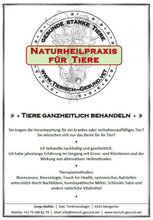 Naturheilpraxis für Tiere