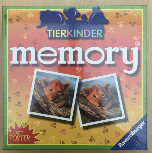 Memory, Tierkinder neu originalverpackt 