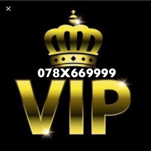 VIP NUMMER 078X669999 Einmalih