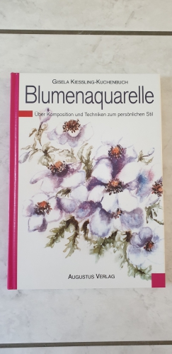 Blumenaquarelle- Buch