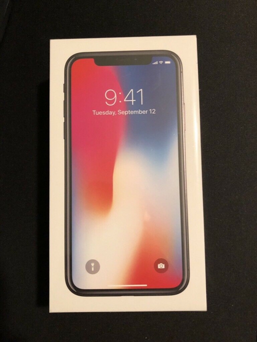 iPhone X 256GB Space Gray NEU & Verschweisst + Rechnung