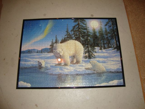 Eisbärenpuzzle