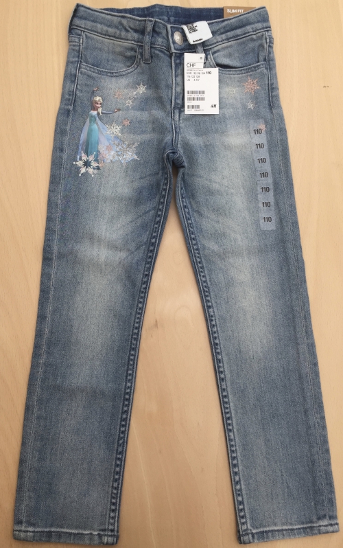 Jeans von  Denim und Disney neu Gr. 110 Eiskönigin