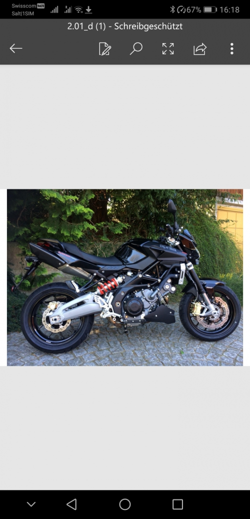 APRILIA SHIVER 750 ABS