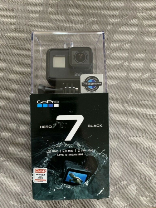 GoPro Hero 7 Black Neu mit Rechnung