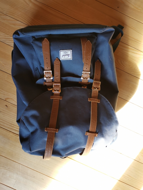 Herschel Little America Rucksack navy/tan