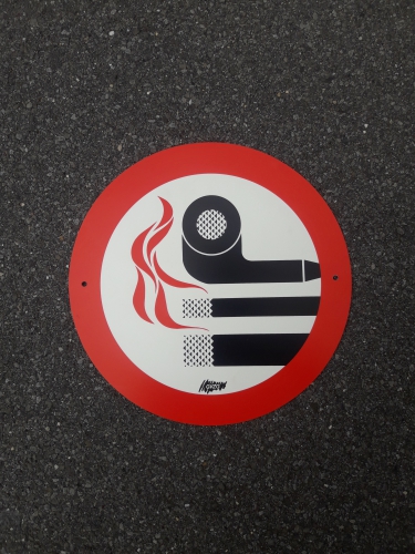 Rauchverbot, ,Schilder, Plakat, aus Kunsthof Porto+Verpakung