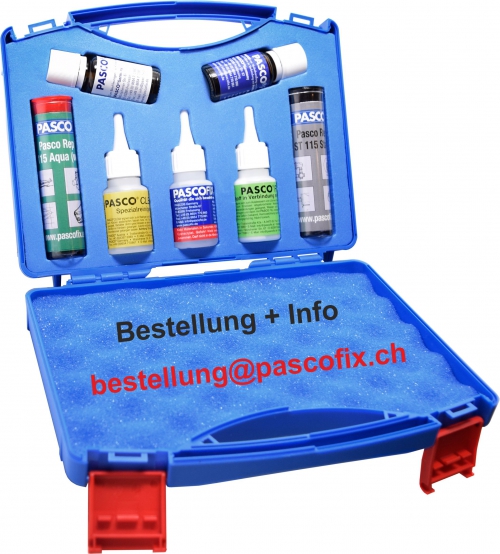 PASCO PROFI Reparatur Koffer komplett incl.Porto