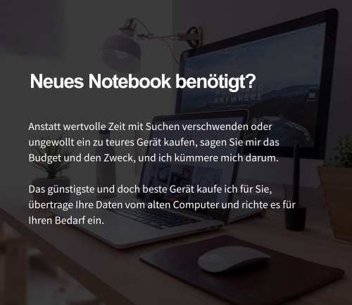 PC-Support, Privatkurse & Notebook-Beratung