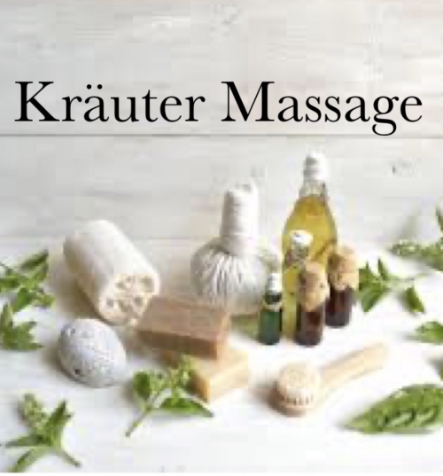 Kräuter Massage 