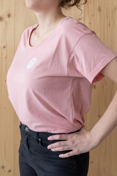 T-Shirt, Women, Canyon Pink, Grösse S-L von MECOS BOARDS