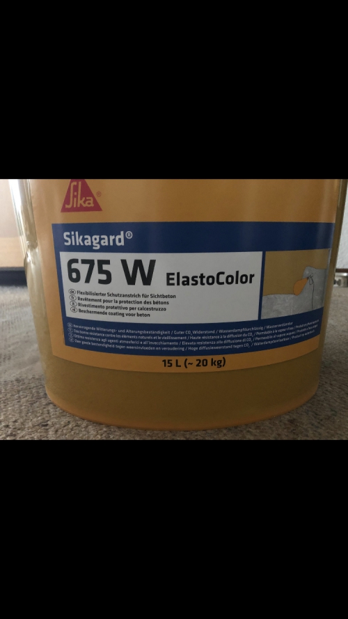 Sikagard - 675 W Elastocolor pastell RAL 5012 (Lichtblau)