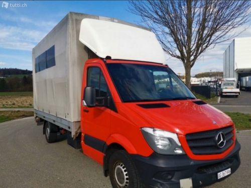 Lieferwagen mit Hebebühne zum Vermieten // Km Frei!