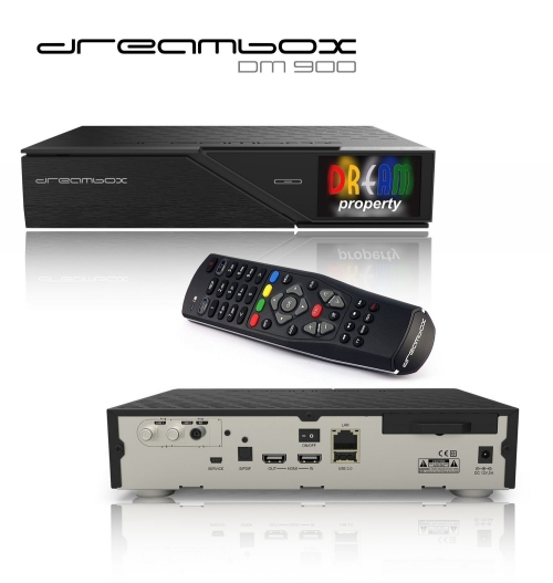 Dreambox Dm900 UHD S2 dual 4k