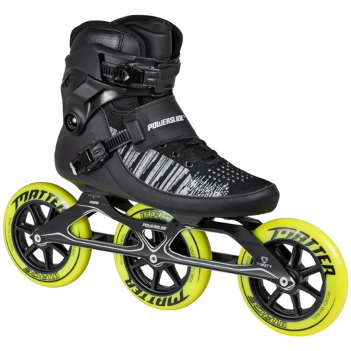 Neuwertiger Speed Skate Powerslide Grand Prix mit 125mm Rollen