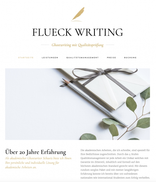 Ghostwriting für akademische Arbeiten