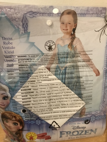 Schönes Anna und Elsa Kleid für 7-8 Jährige