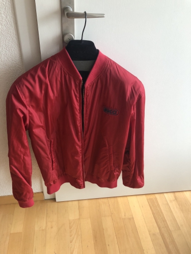 Gucci Reversible GG nylon bomber jacket