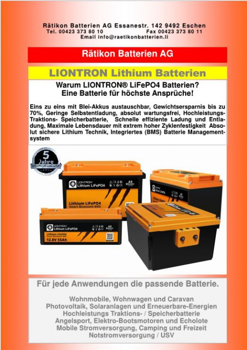 Lithium Batterien