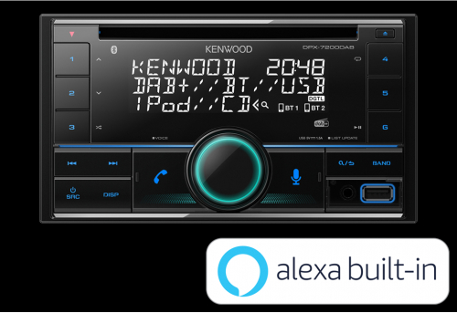 DPX-7200DAB 2-DIN CD/USB-Receiver mit Bluetooth Kenwood