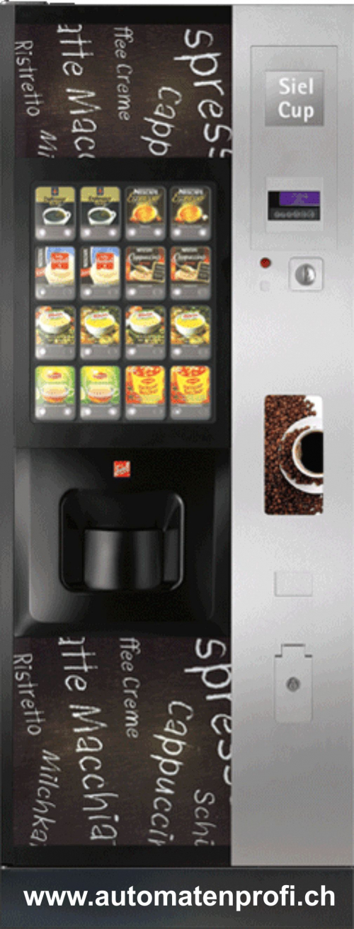 Kaffeeautomat Heissgetränkeautomat für InCup Produkte