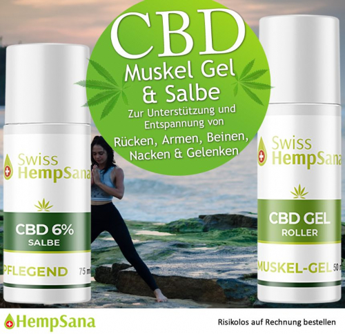 CBD Salbe 75ml (extra hoher CBD Gehalt)