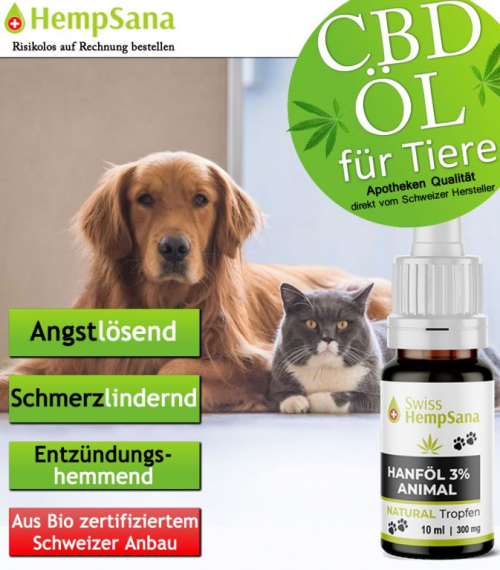 CBD für Haustiere.