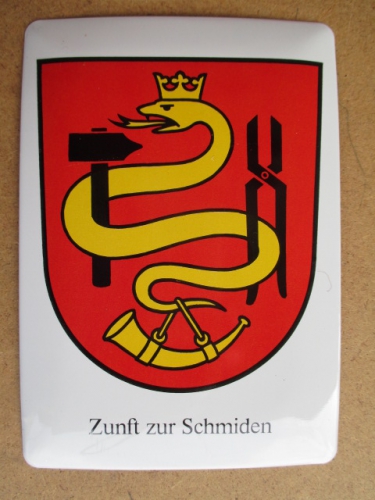    Sächsiilüüte Zunftwappen Schmiden 1336      