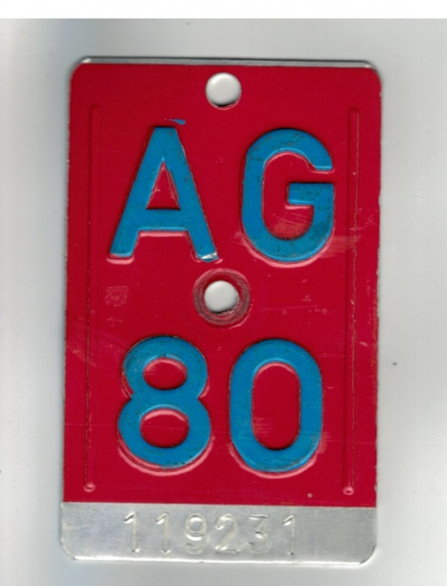 Velo Nr. AG 1980