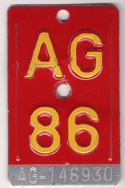 Velo Nr. AG 1986