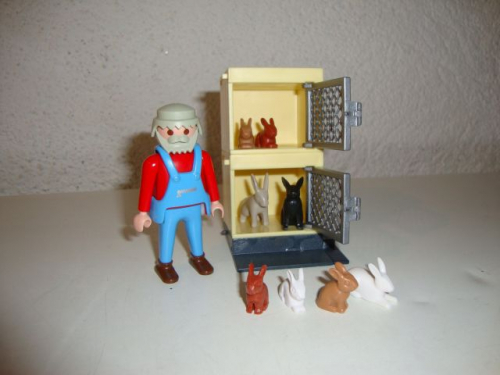 Playmobil Hasenstall