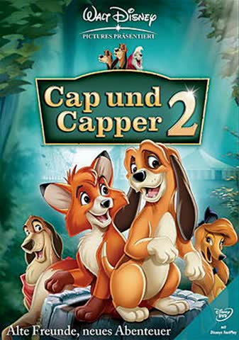 Cap und Capper Teil 2 auf DVD - Disneyfilm