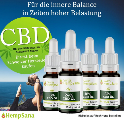 Qualitäts CBD Öle aus 100% Bio Produktion