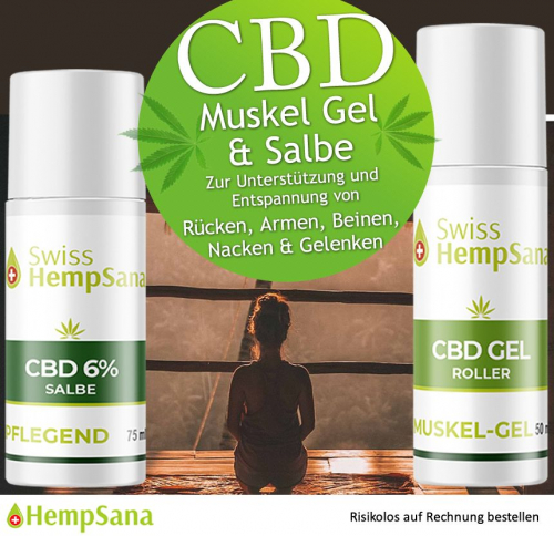 CBD Salbe vom Schweizer Qualtätsführer bestellen (Bio Suisse zert