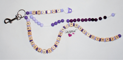 ABC Rechenkette violett