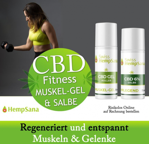 CBD bei Bodybuilding und Fitness