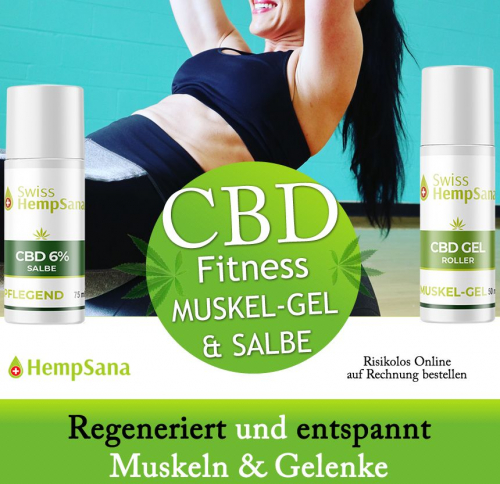 CBD Salbe 600ml, Extra hoher CBD Gehalt !