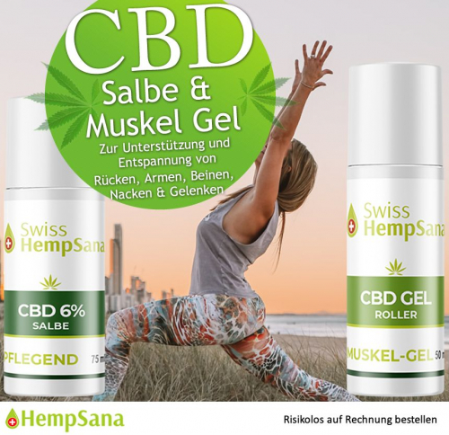 CBD Muskel Gel (Cannaroller)