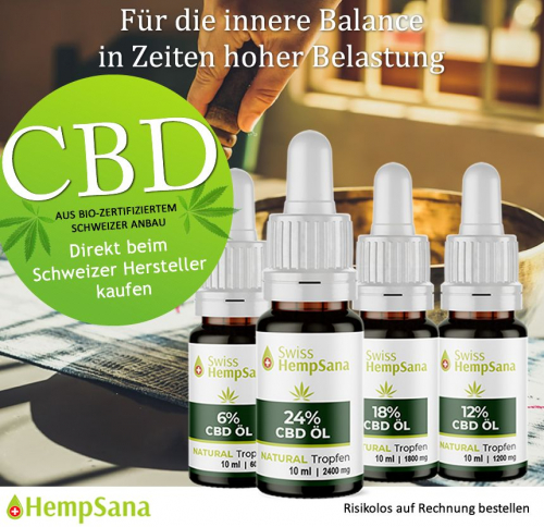 CBD Produkte vom Bio Bauer - Hempsana