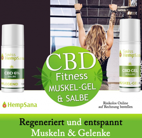 CBD Salbe (Extra hoher CBD Gehalt!)