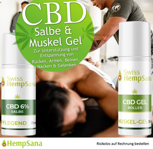 Muskelentspannung mit CBD Cannaroller