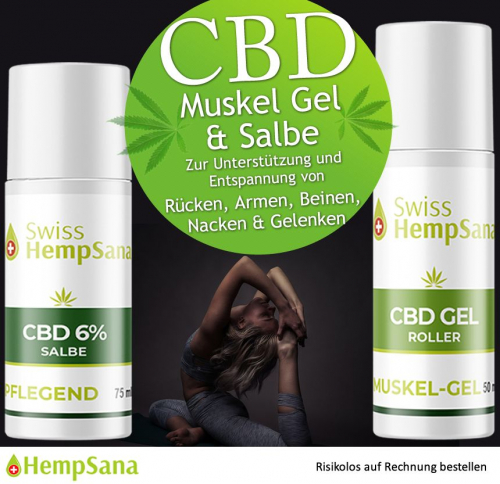 CBD MUSKEL und GELENKE Salbe 75ml