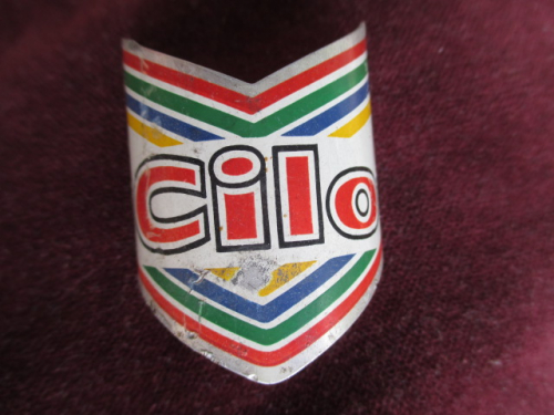 Cilo Velo Steuerkopf  CH  Schild Emblem