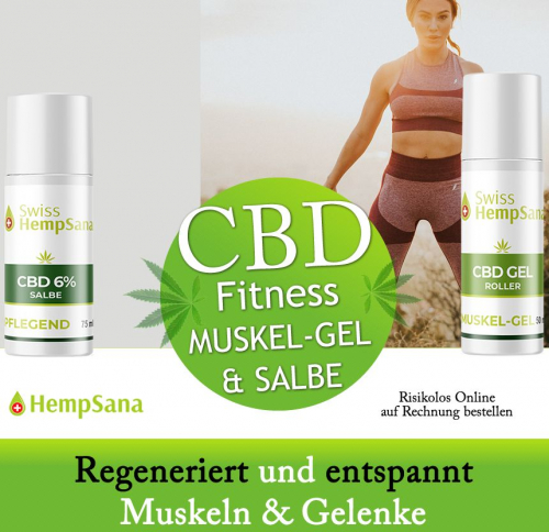 CBD Salbe mit extra hohem CBD Gehalt.