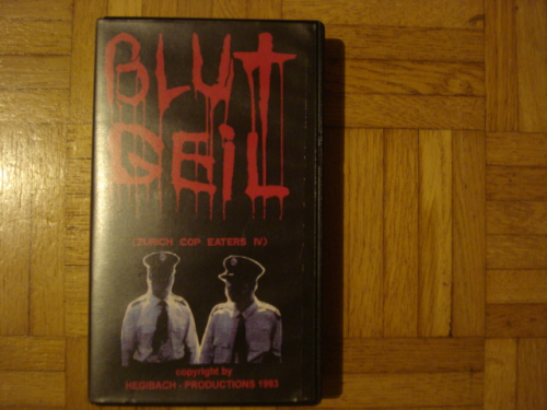 Blut Geil VHS 1.Auflage